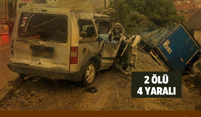 Kula kavacık rampası savaş alanına döndü 2 ölü 4 yaralı