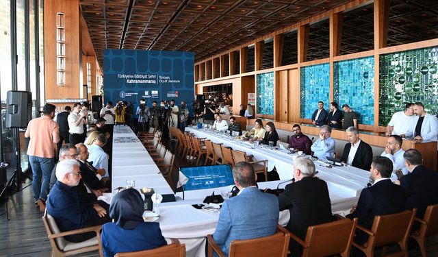 Kahramanmaraş UNESCO edebiyat şehri oluyor: AKM'de dev lansman