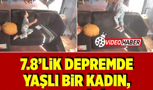 Filipinler'deki 7.8'lik depremde yürekleri dağlayan görüntü: Yaşlı kadın torununa siper oldu!