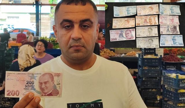 Bir il bu olayı konuşuyor! Pazarda dağıtılan paralar merak konusu oldu! Ömer ve Özge kim?