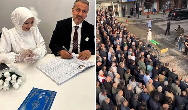 Eşinin vefatından 8 ay sonra yeniden dünyaevine girdi