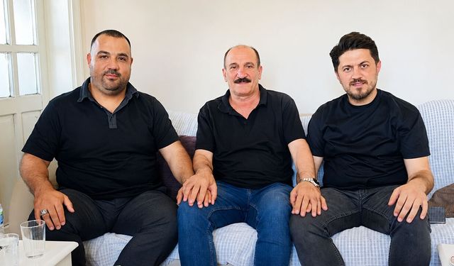 Ömer Emrah Satıcı ve Mesut Şahinkanat'tan Karaaslan'a ziyaret