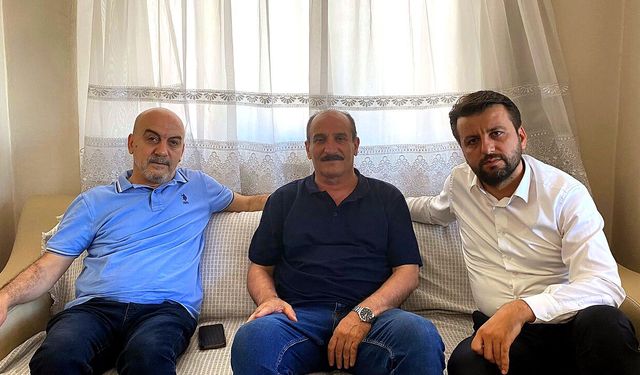 Karaaslan’a geçmiş olsun ziyareti