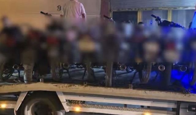 Abartı egzoz ve kasksız sürüşün bedeli ağır oldu