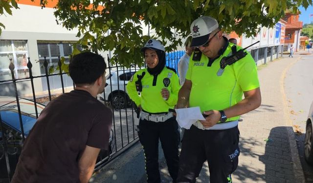 Ehliyetini aldığı gün kaybetti: Dron kamerası her şeyi kaydetti