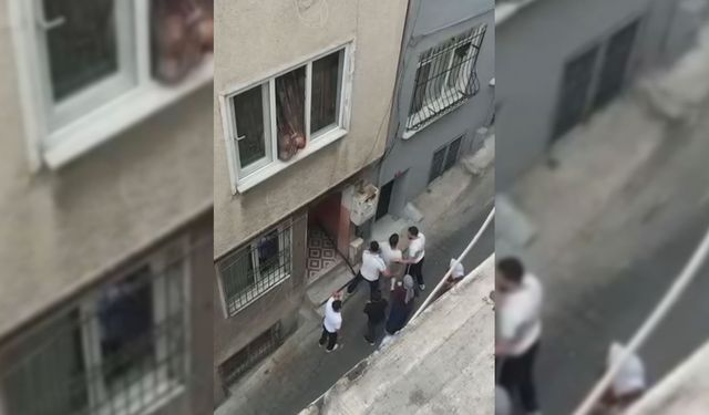 Beyoğlu'nda fön parası kavgası: 9 kişi evi basıp camları kırdı