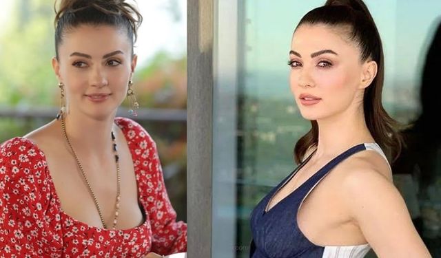 Burcu Özberk setten paylaştı: Doğal güzelliğiyle büyüledi