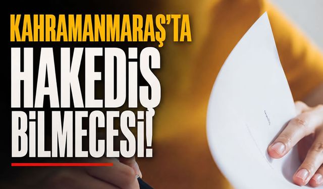 KAHRAMANMARAŞ