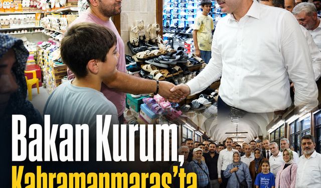 Kapalıçarşı kapılarını açtı: Bakan Kurum'a sembolik hediye