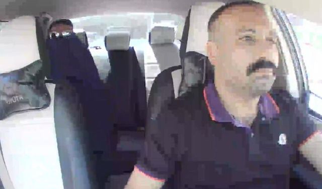 Siyah çarşafla taksiye bindi: Saldırı sonrası böyle kaçtı