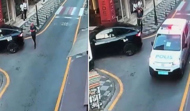 Uygulama noktasından kaçtı: Kaldırımda yürüyen Vali Yardımcısına çarptı