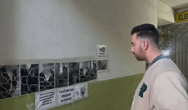 Bursa’da ibretlik önlem: Tuvaletini yapan duvara asılıyo
