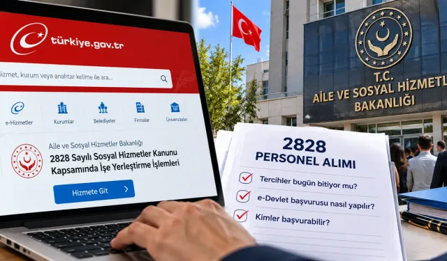 2828 Personel Alımı Tercihleri Bugün Bitiyor mu? e-Devlet Başvuru Ekranı Saat Kaçta Kapanacak?