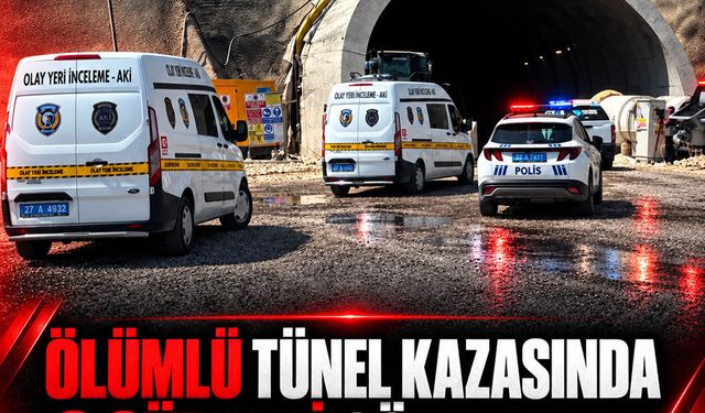 Ölümlü tünel kazasında 3 şüpheli gözaltında