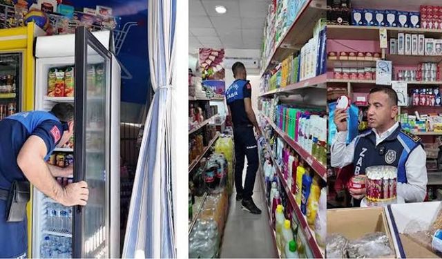 Hatay’da okul çevresi denetiminde tarihi geçmiş ürünler bulundu
