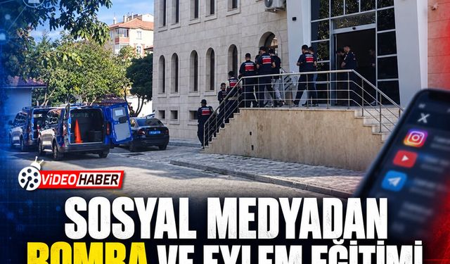 Sosyal Medyadan bomba ve eylem eğitimi veren 9 kişi gözaltında