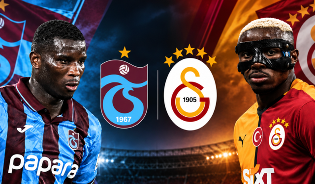 TS-GS derbisi ne zaman? Trabzonspor-Galatasaray maçı saat kaçta?