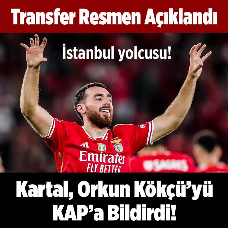 Kartal Orkun Kökçü'yü KAP'a bildirdi! Yıldız oyuncu Beşiktaş için geliyor