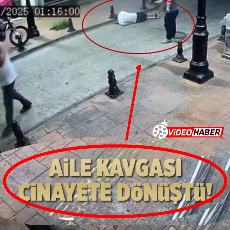 Aile kavgası cinayete dönüştü!