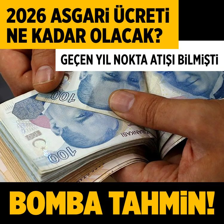 2026 asgari ücreti ne kadar olacak? Daha önce nokta atışı bilmişti! Bomba tahmin...