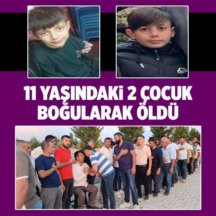 Gölet faciası: 11 yaşındaki iki çocuk boğularak yaşamını yitirdi