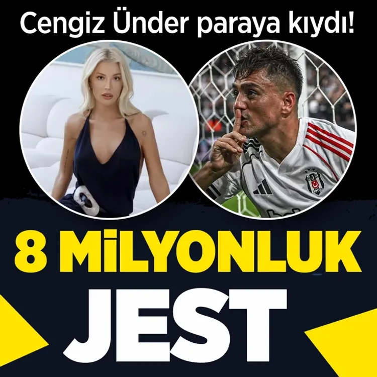 Evlilik yoluna girdiler! Cengiz Ünder'den sevgilisi Bilge Yenigül'e 8 milyonluk jest