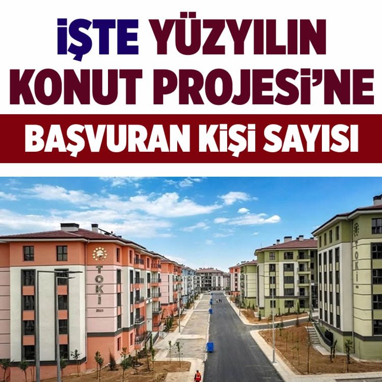 Bakan Kurum rakamları paylaştı: İşte Yüzyılın Konut Projesi'ne başvuran kişi sayısı