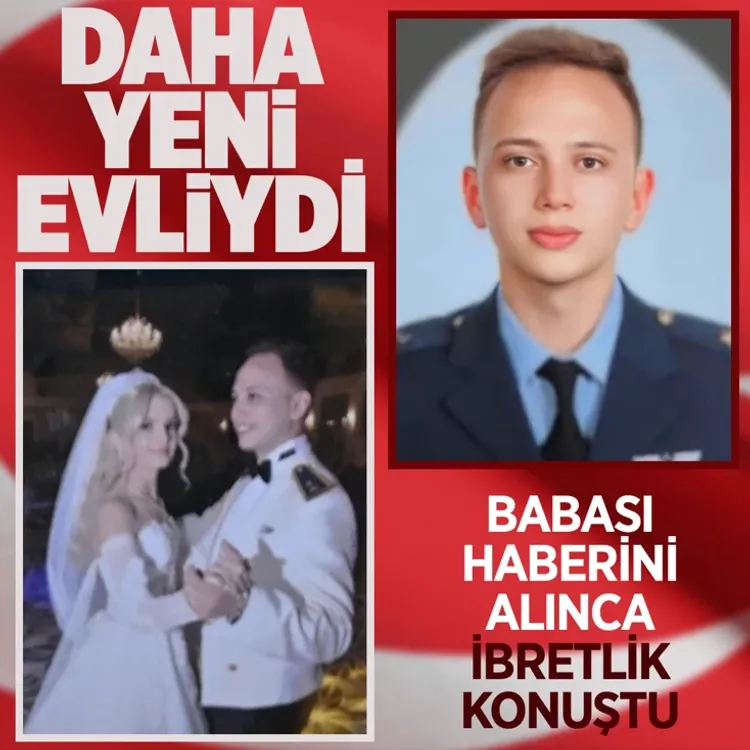 Şehit Pilot Cüneyt Kandemir'in babası : Oğlum şehit oldu vatan sağolsun
