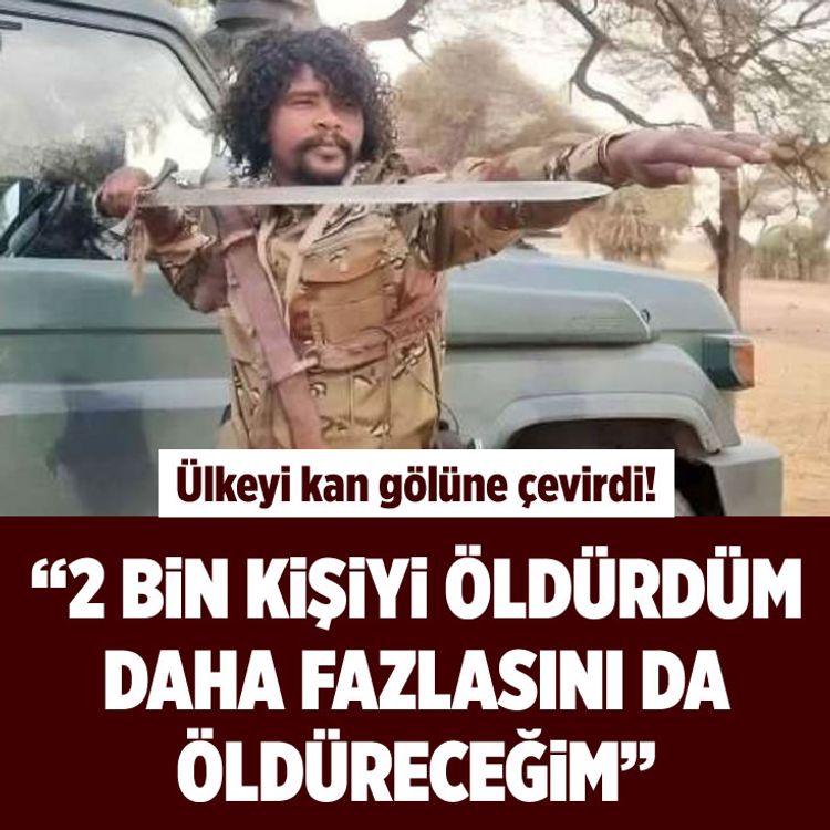 Sudan'ı kan gölüne çeviren Ebu Lulu: 2 bin kişiyi öldürdüm, daha fazlasını da öldüreceğim