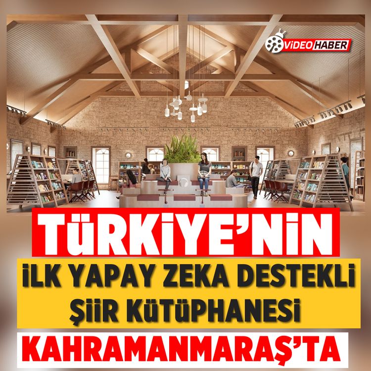 Türkiye’nin İlk Yapay Zekâ Destekli Şiir Kütüphanesi Kahramanmaraş'ta