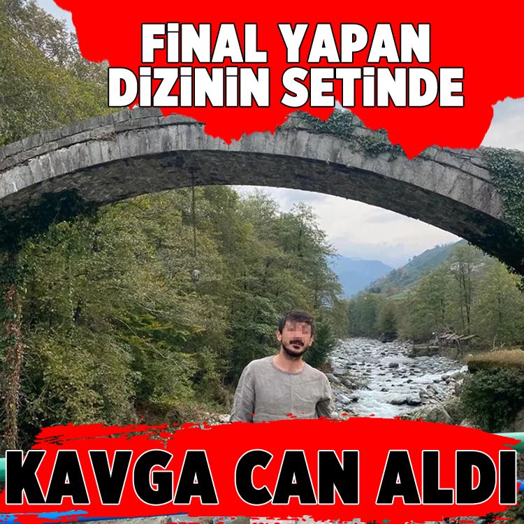 Final yapan dizinin setinde kavga can aldı