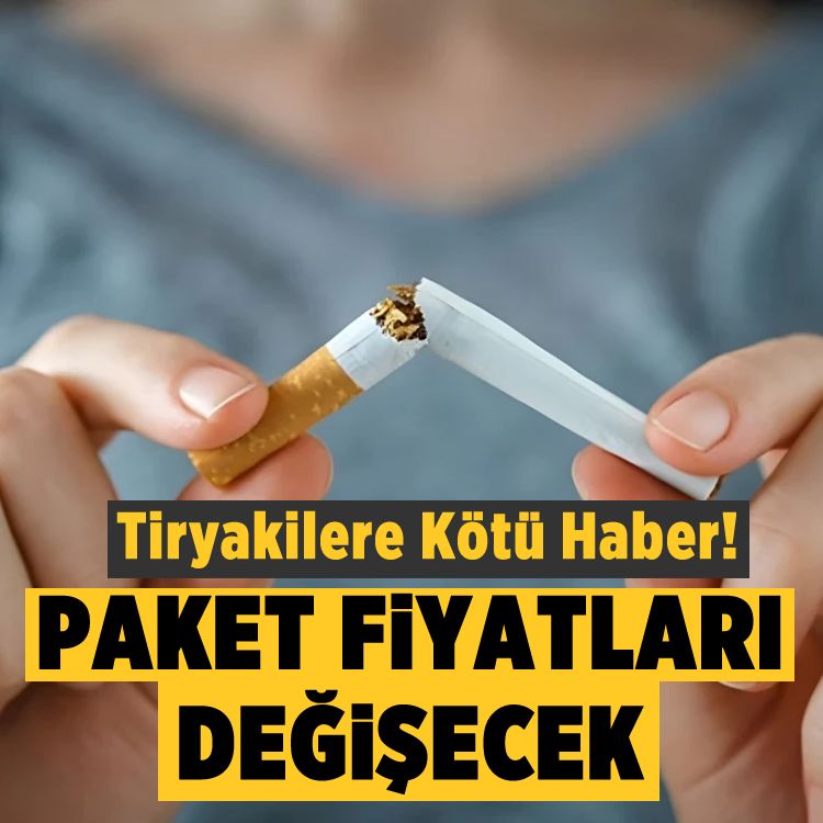 Tiryakilere kötü haber! Paket fiyatları değişecek