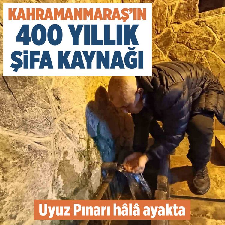 Kahramanmaraş’ın 400 yıllık şifa kaynağı: Uyuz Pınarı hâlâ ayakta