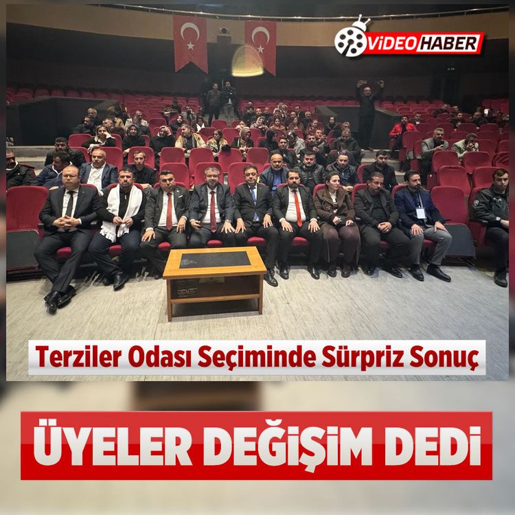 Terziler Odası seçiminde sürpriz sonuç: Üyeler değişim dedi