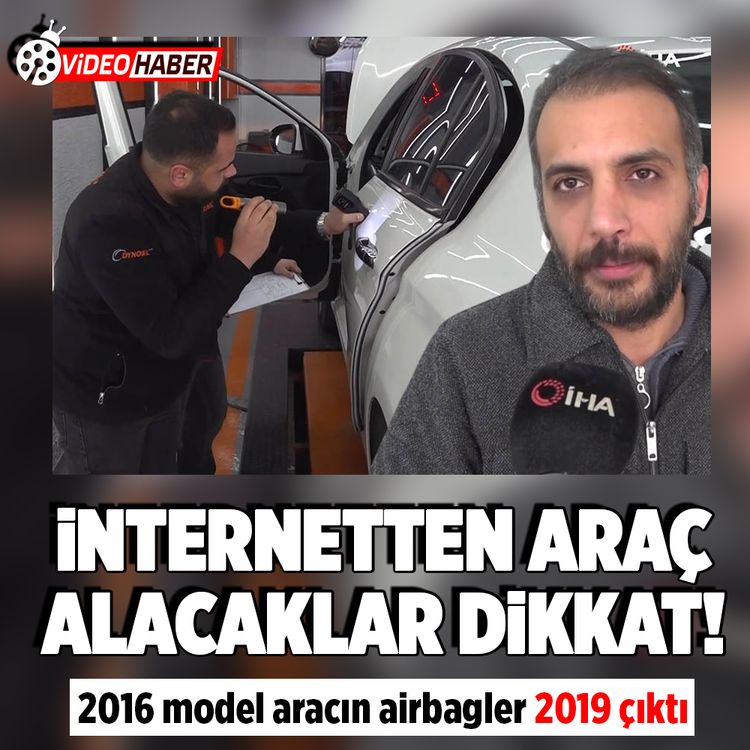 İnternetten aldığı aracını ekspertize soktu, şoka uğradı!