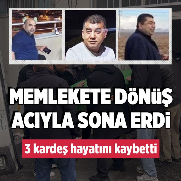 Gaziantep’te feci kaza! Tıra çarpan otomobilde 3 kardeş hayatını kaybetti