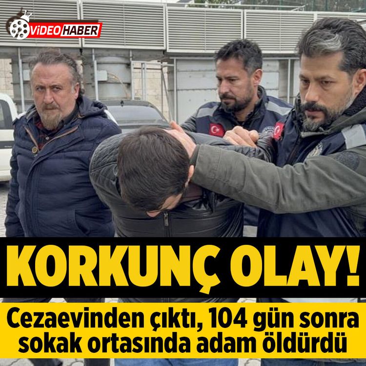 Cezaevinden çıktı, 104 gün sonra sokak ortasında cinayet işledi