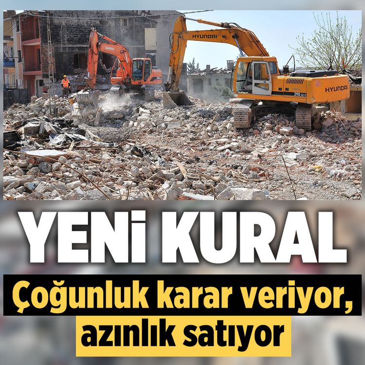 Yeni kural: Çoğunluk karar veriyor, azınlık satıyor