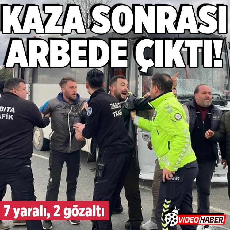 Bolu’da kaza sonrası arbede çıktı! 7 yaralı, 2 gözaltı