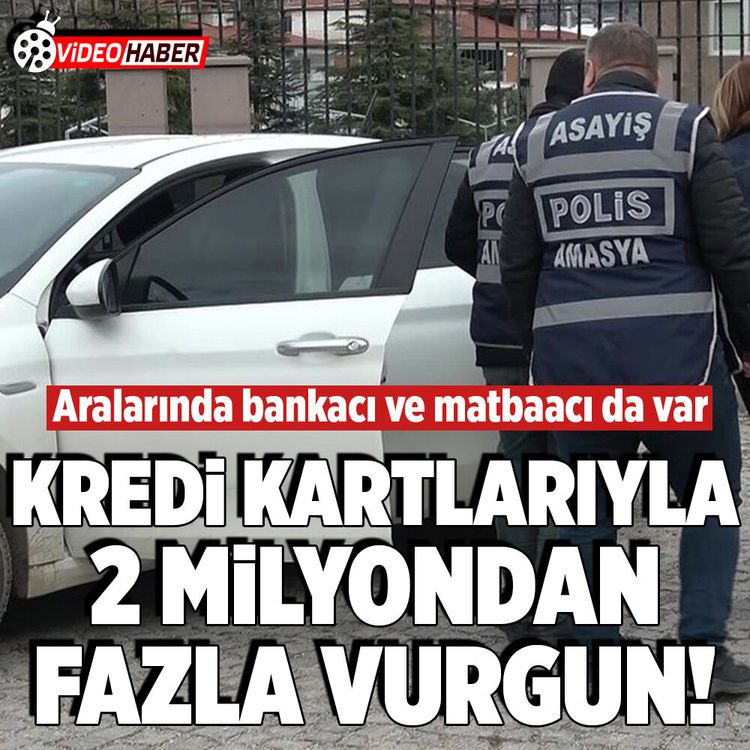 Kredi kartı çetesi çökertildi! 3 ilde eş zamanlı operasyon