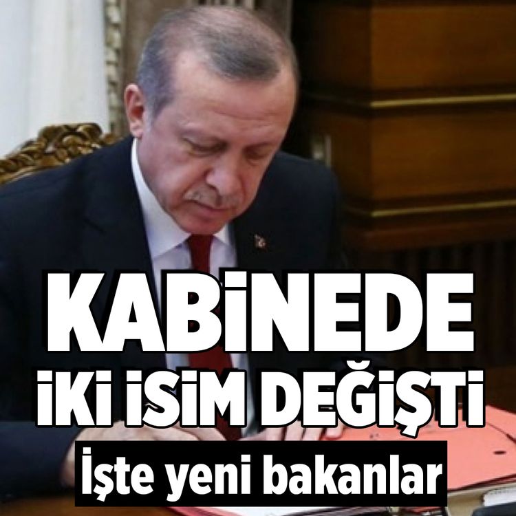 Tunç ve Yerlikaya’nın affı kabul edildi! Bakanlık koltuğuna yeni isimler geldi