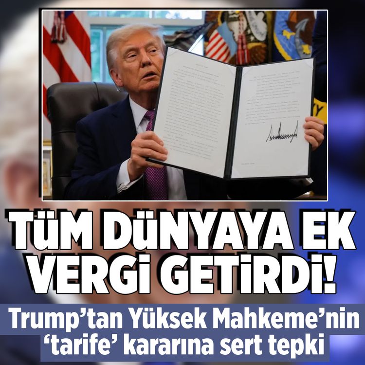ABD Yüksek Mahkemesi, Trump’ın gümrük tarifelerini iptal etti! Trump'tan sert tepki