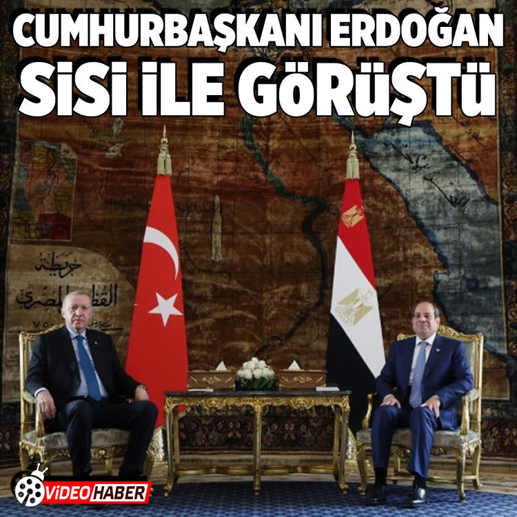 Cumhurbaşkanı Erdoğan, Sisi ile görüştü