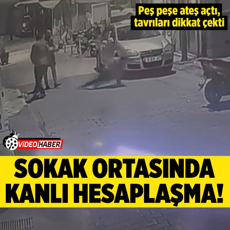 Bursa'da kanlı hesaplaşma! Silahlı saldırı anbean kamerada