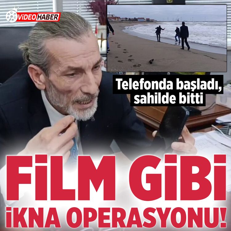 Telefonda başladı, sahilde bitti! Film gibi ikna operasyonu