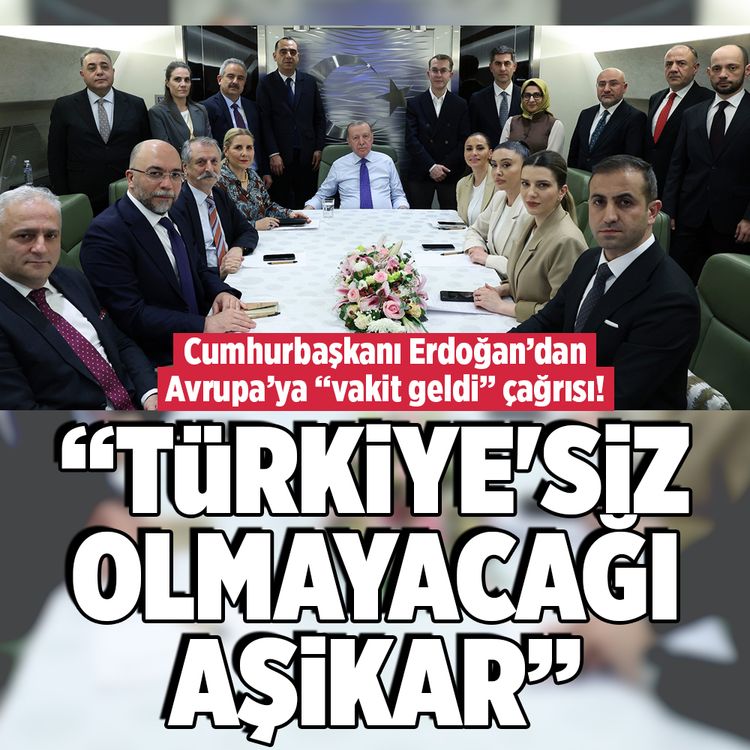 Cumhurbaşkanı Erdoğan konuştu! "Türkiye’yi dahil etmesinin vakti çoktan gelmiştir"