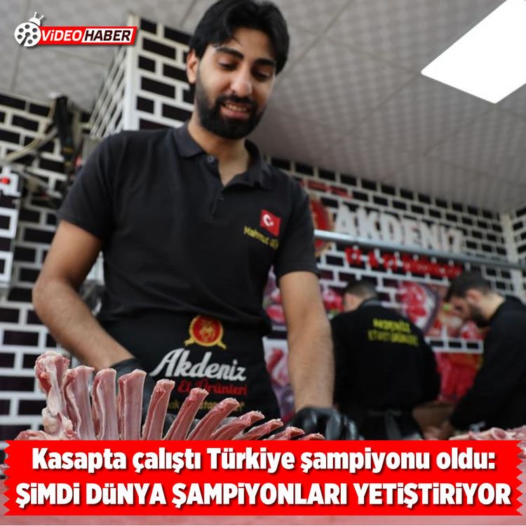 Kasapta çalıştı, Türkiye şampiyonu oldu: Şimdi Dünya şampiyonları yetiştiriyor