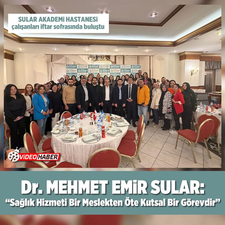 Dr. Mehmet Emir Sular: “Sağlık hizmeti bir meslekten öte kutsal bir görevdir”
