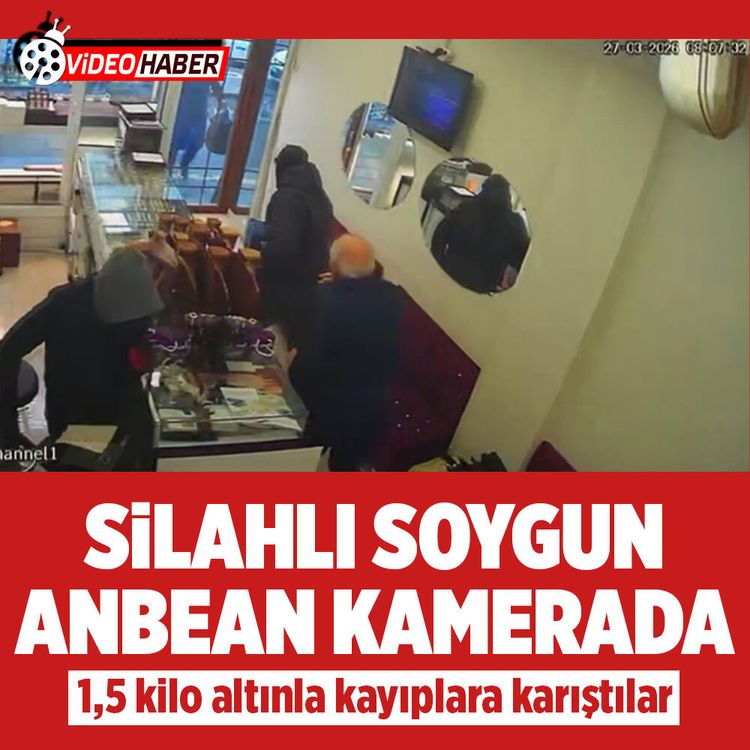Diyarbakır’da silahla kuyumcu soygunu kamerada!
