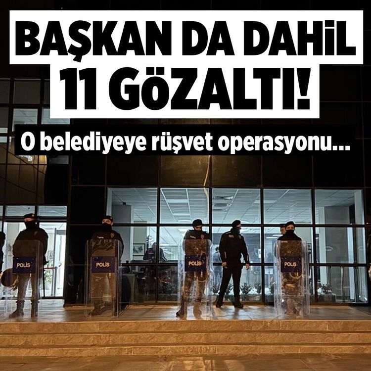 Uşak merkezli rüşvet operasyonu: 11 şüpheli yakalandı